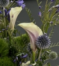 Bouquet with exotic flowers Lilac Paradise