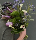 Bouquet with exotic flowers Lilac Paradise