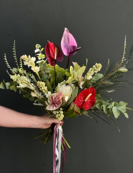 Ramo con flores exóticas 