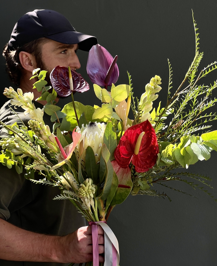 Ramo con flores exóticas 