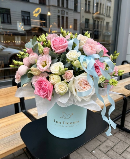 Caja de flores- El Aire Azul