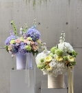 Flower hatbox “Lilac candy”