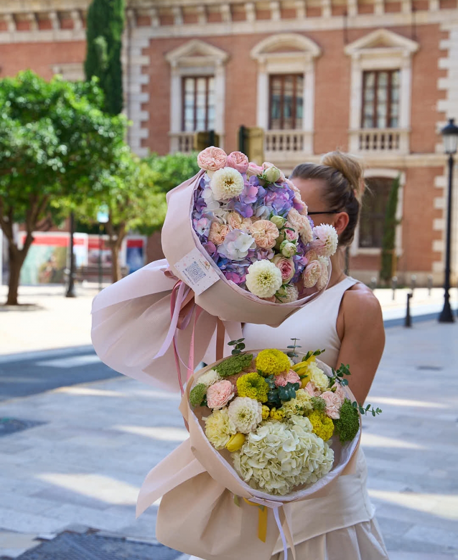 Flor Beso Pastel