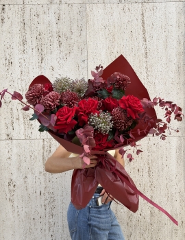 "Rouge Obsession" - Ramo de Rosas