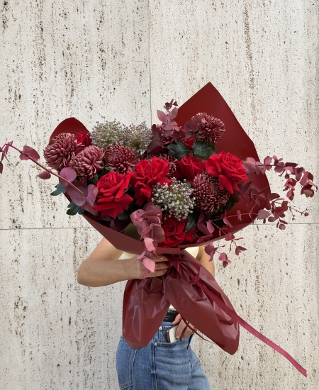"Rouge Obsession" - Ramo de Rosas