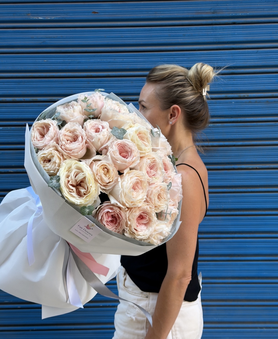 "Blush Grandeur" - Ramo Elegante