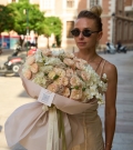 "Champagne Blush" - Ramo Elegante