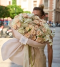 "Champagne Blush" - Ramo Elegante