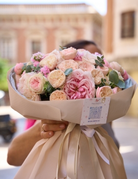 "Blush Garden" - Ramo Romántico