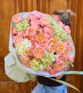 "Peach Garden" - Ramo de Rosas