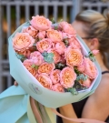 Bouquet of peony spray roses JULIETT