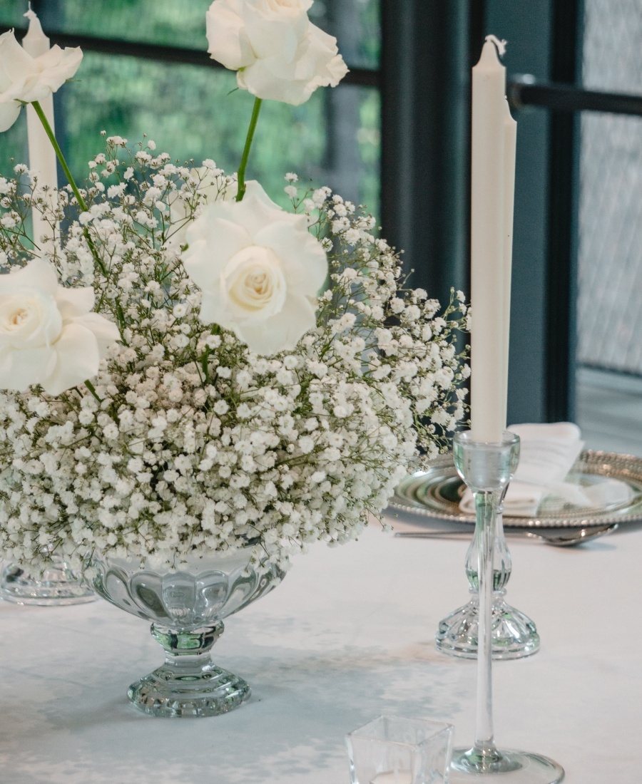 Boda blanca con estilo