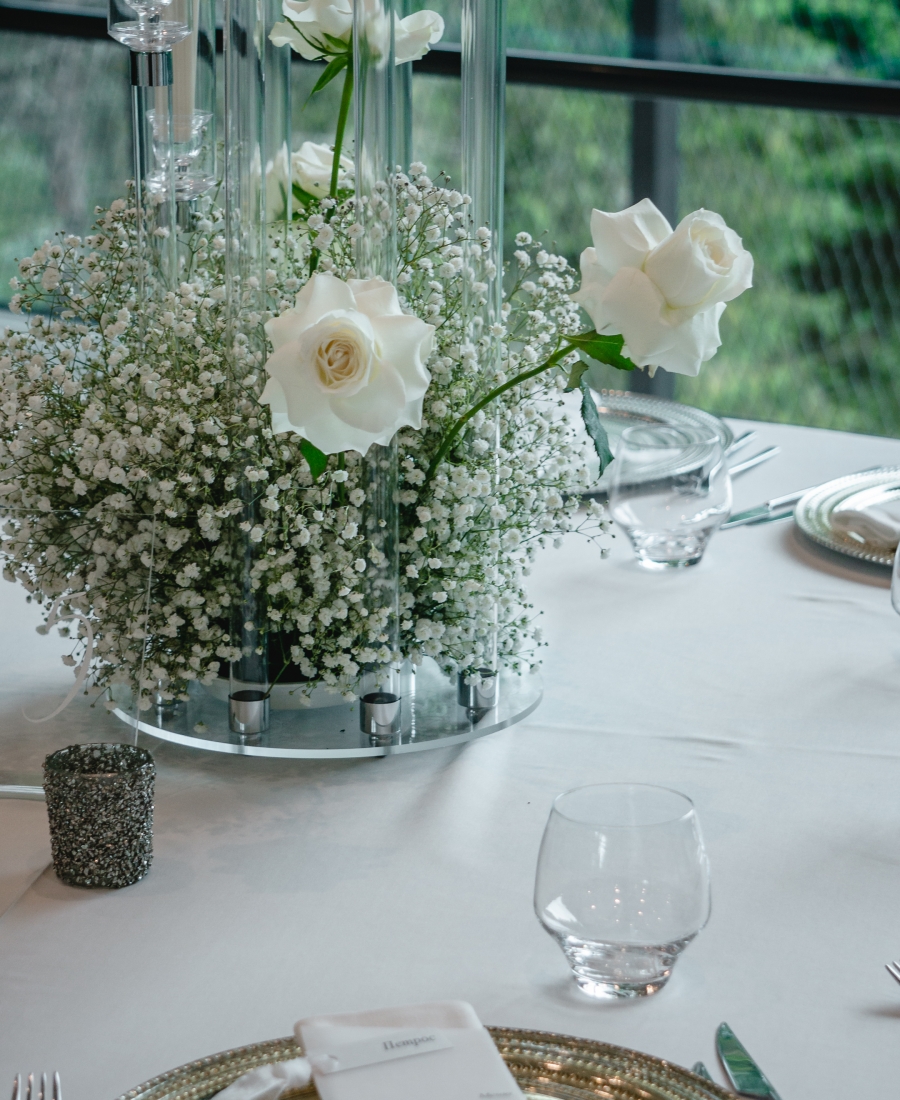 Boda blanca con estilo