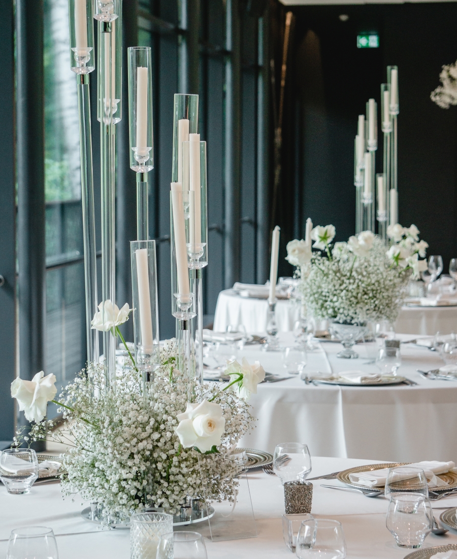 Boda blanca con estilo