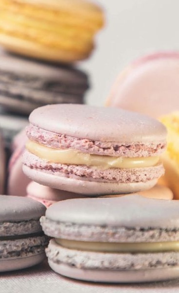 Dubai chocolates and macarons