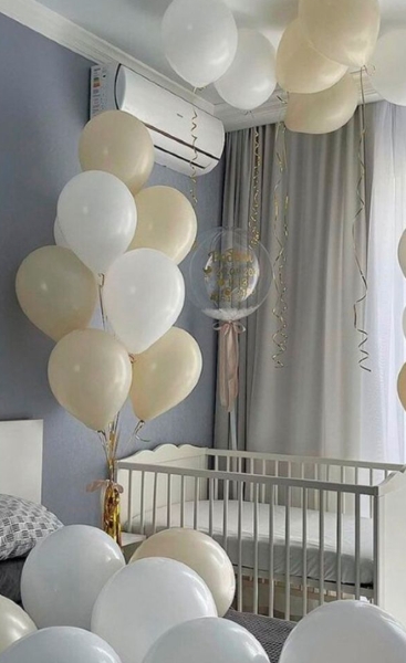 Globos de alta de maternidad